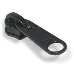 #5 Zipper Slide Reg Lock Nylon Black